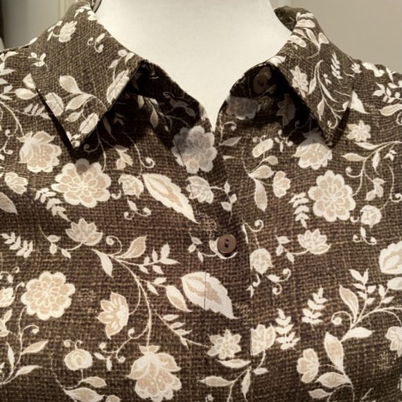 NYDJ Long Sleeve Button Blouse - M - Picture 7 of 9